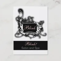 black and white Chic Business Cards