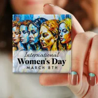  International Women's Day | March 8th Button