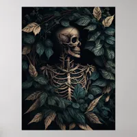 Skeleton in Plants Poster