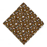 Pretty Orange Monarch Butterfly Patterned Bandana