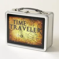 Time Traveler  Metal Lunch Box