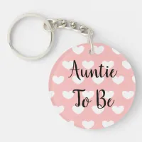 Aunt to Be, Pregnancy Announcement Ultrasound Keychain