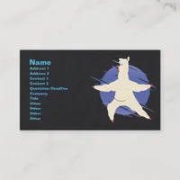 Llama Yoga Business Card