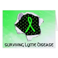 Surviving Lyme Disease Superpower Support Card