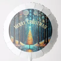 Iridescent Holiday Dream 🎄 Glowing Christmas Tree Balloon