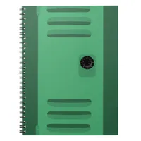 Look in a Locker Fun School Cartoon Design Notebook