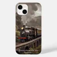 Steam ahead into new horizons. Case-Mate iPhone 14 case