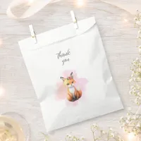 Woodland Animals Baby Shower Favor Bag