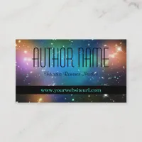 Sci Fi Author Business Card