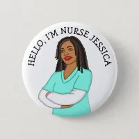 Hello, I'm Nurse Add Name   Button