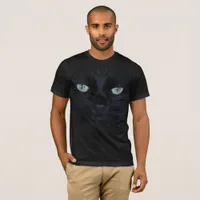 T-Shirt - Black Cat Face