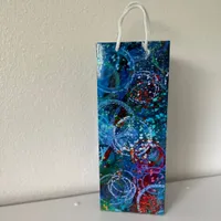 Abstract Art Wine Gift Bag