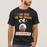 Snackin' & Scoring: A Gridiron Game Plan! T-Shirt