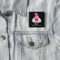 Gnome Aries Astrology Sign Angel Pinback Button