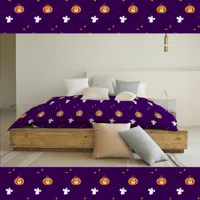 Halloween pattern duvet cover