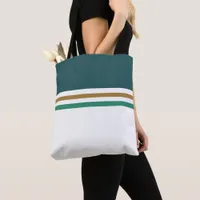 TrendY modern minimalist striped stripes Tote Bag