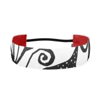 *~* Sweat Pretty With Modern Chic Black & White Athletic Headband