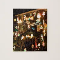 Outdoor Christmas Decorations Jigsaw Puzzle