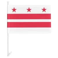 Washington D.C. District of Columbia Car Flag