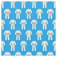 Karate Suits Martial Arts Pattern Fabric