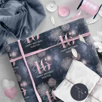 Fireworks Sweet 16 Midnight Blush ID984 Wrapping Paper