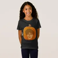 Jack O'Lantern Caligari Face Halloween Girls T-Shirt