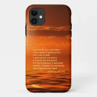 Sunset Orange Golden Sky Sea of Gold Inspiration Case-Mate iPhone Case