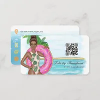 Event Coordinator QR Code Business Card