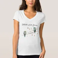 Rustic Woodland Love Birds Celebration T-Shirt