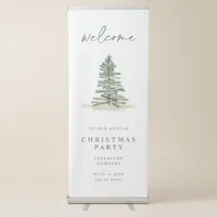 Company Christmas Party Welcome Sign Banner