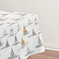 Gold Christmas Pattern#5 ID1009 Tablecloth