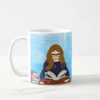 Just a Girl who Loves to Read Coffee Mug