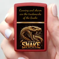 Celebrating the snake in 2025! zippo lighter