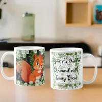 Whimsical Woodland Squirrel Mug