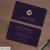 Elegant Modern Luxury Logo Business Card