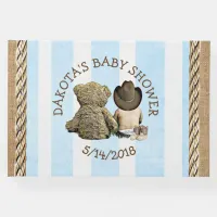 Soon to b Lil "Cowboy Baby Shower Guestbook