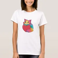 Rainbow Love Kitten LGBTQ+ T-Shirt