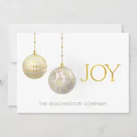 *~* JOY Corporate Business Office Holiday Card