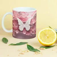 Experience the Magic: 3D Butterfly Coffee Mug