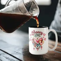 Groovy Love Coffee 15 oz Mug