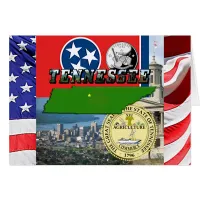 Tennessee Map, Flag, State Seal and Pictures