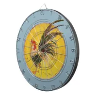 Dartboard - Rooster and Sun