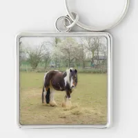 Horse love keychain