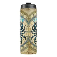 Cancer astrology sign thermal tumbler