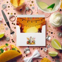 Tequila and Tacos Mexican Fiesta Wedding Design Envelope