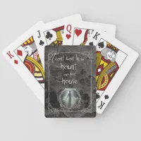 Haunt Our First House Poker Cards