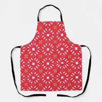 Christmas Holiday Charm Pattern 04 -  Apron