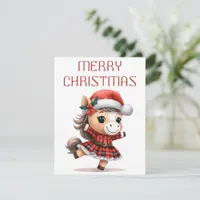 Dancing Foal - Christmas Card