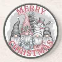 Christmas Gnomes Coaster