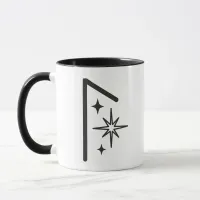 *~*RUNE VIKING Nordic AP87 LAGUZ Mug